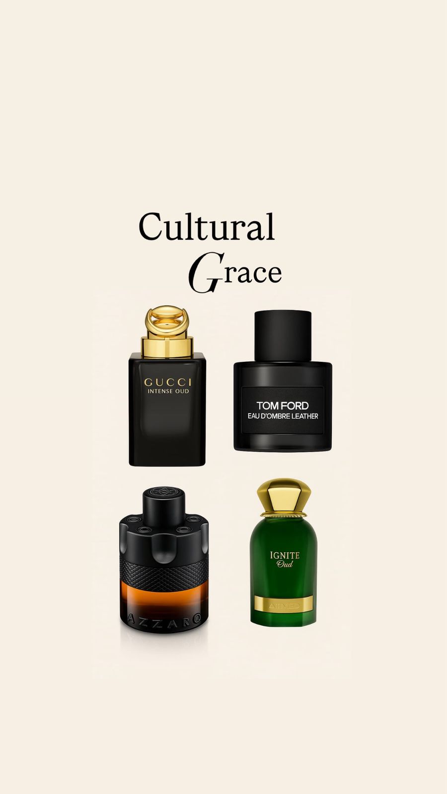 Cultural Grace x 4- 20ml