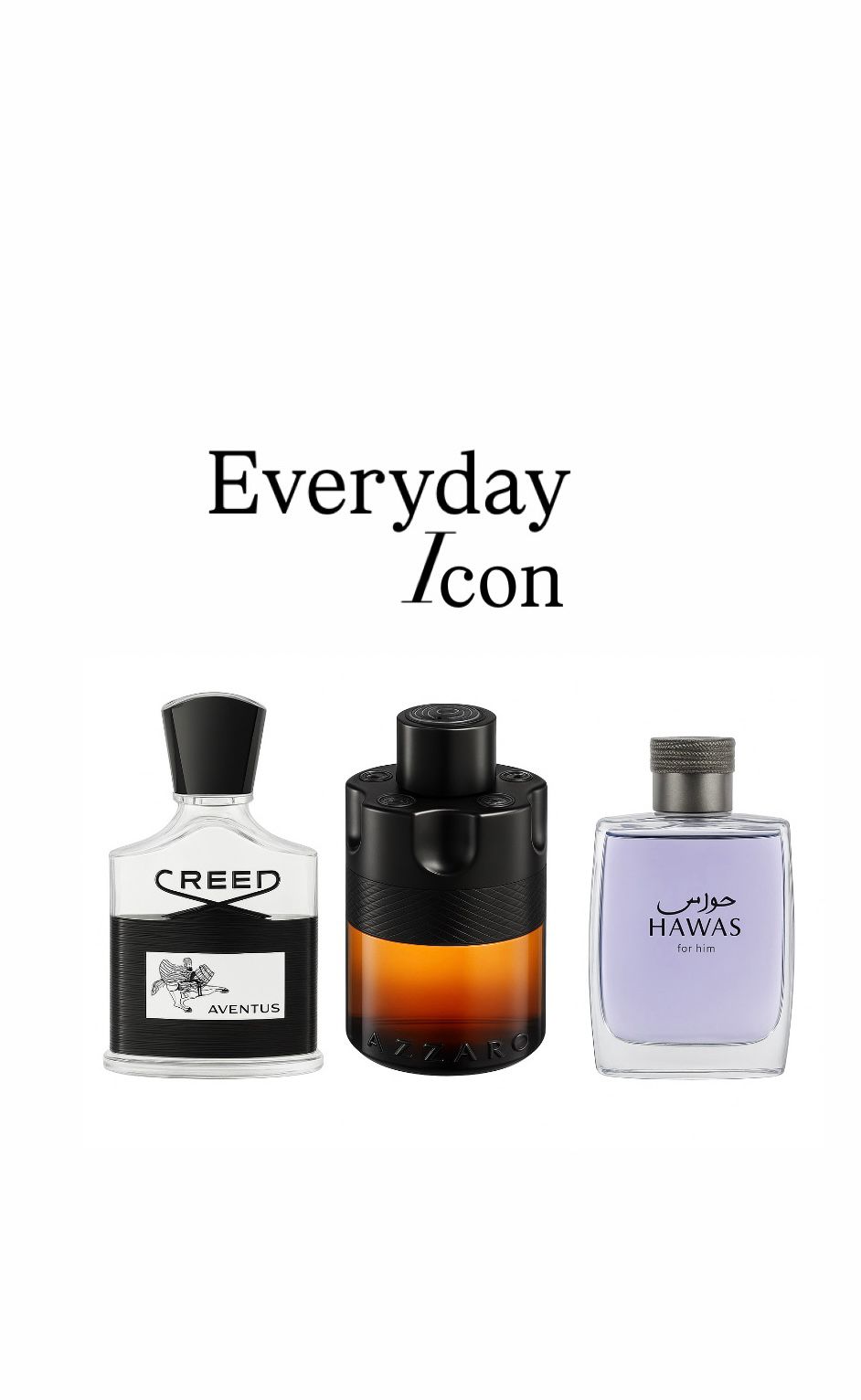 Everyday Icon x 3-50ml perfumes